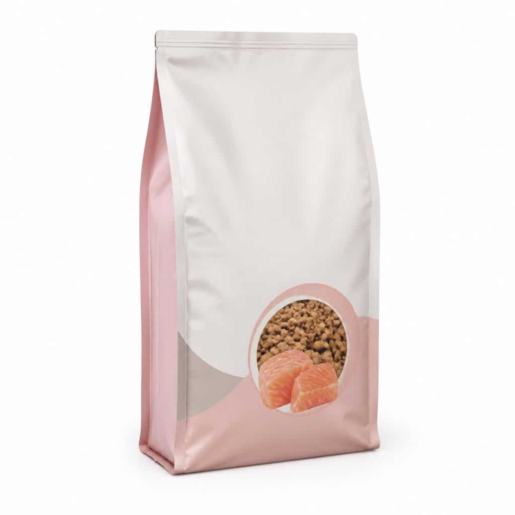 Croquettes chiot saumon, croissance moyenne — packshot