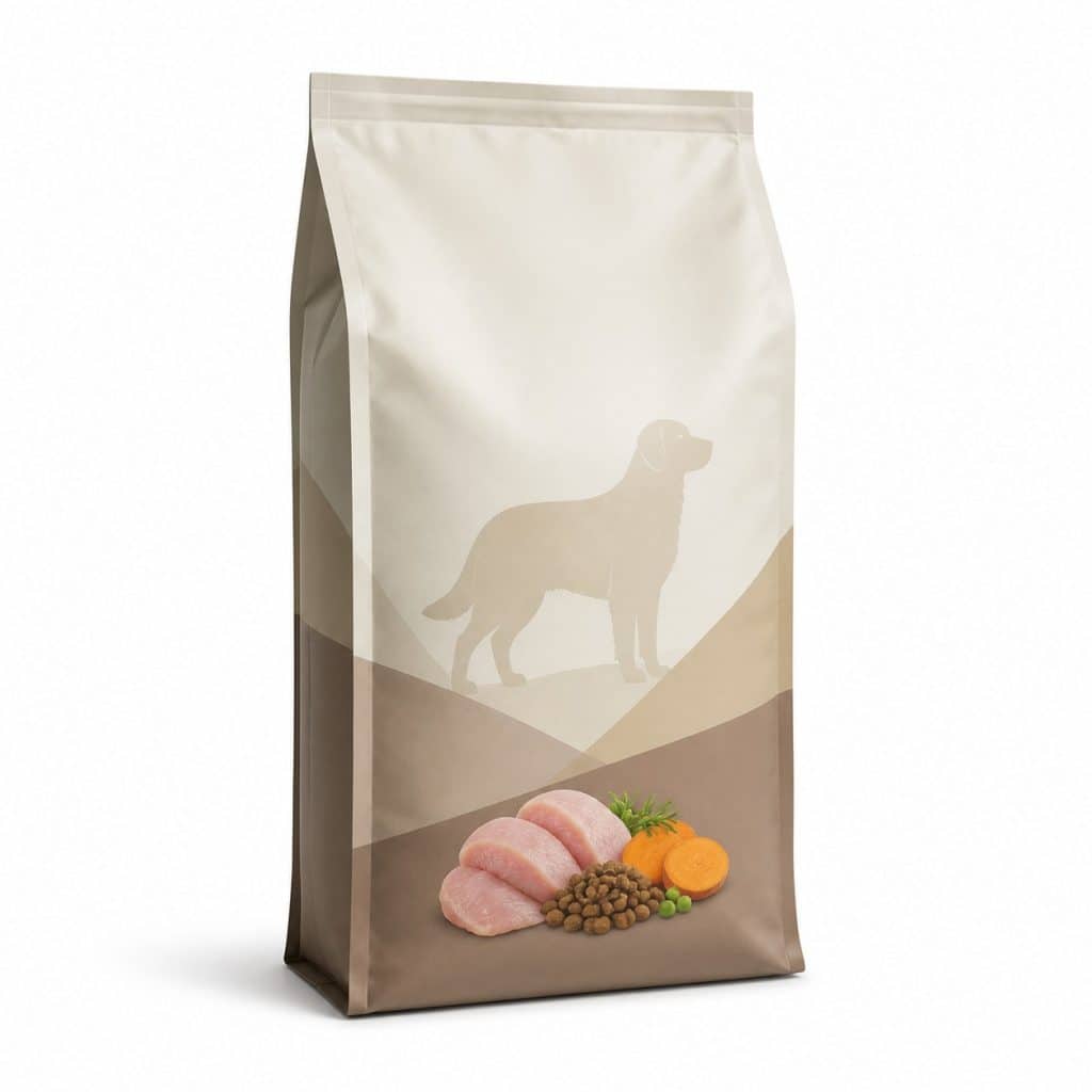 Croquettes premium dinde, grand format — packshot