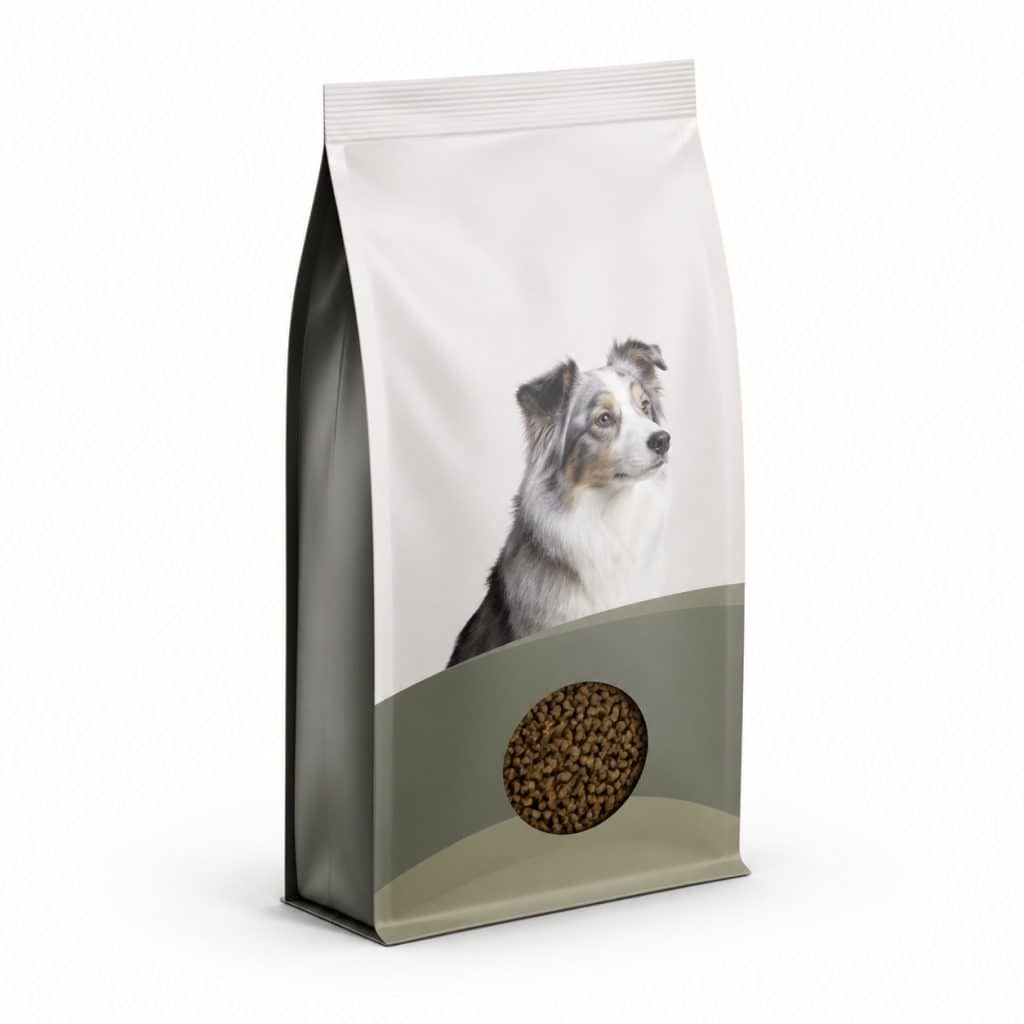 Croquettes stérilisé fibres, chien sujet aux boules de poils — packshot